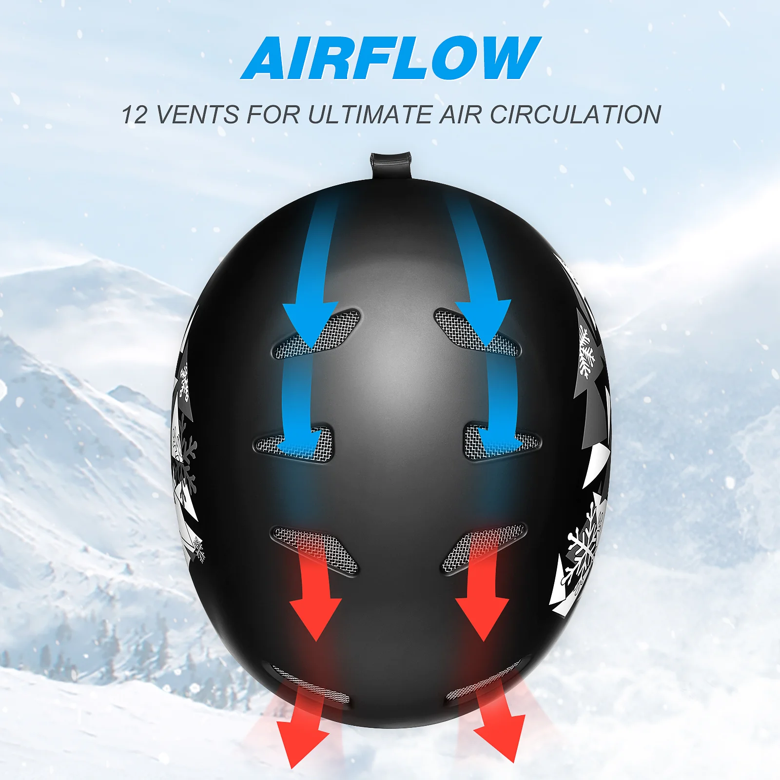 Clispeed 12 Vents Ski Absorption Snowboarding Head Protective Gear Men Women Skating Skateboard Skiing
Clispeed 12 Vents Ski Absorption Snowboarding Head Protective Gear Men Women Skating Skateboard Skiing