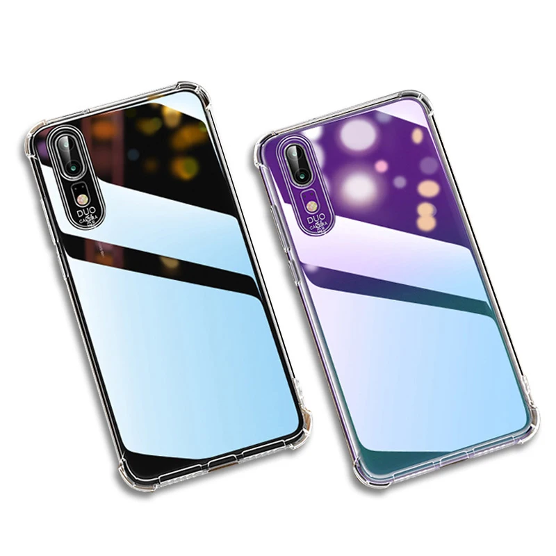 

Transparent Phone Cases for Huawei P8 P9 P10 Plus P20 P30 P40 Mate 10 20 20X 30 Lite Pro Flip Phone Cellphone Case Clear Cover