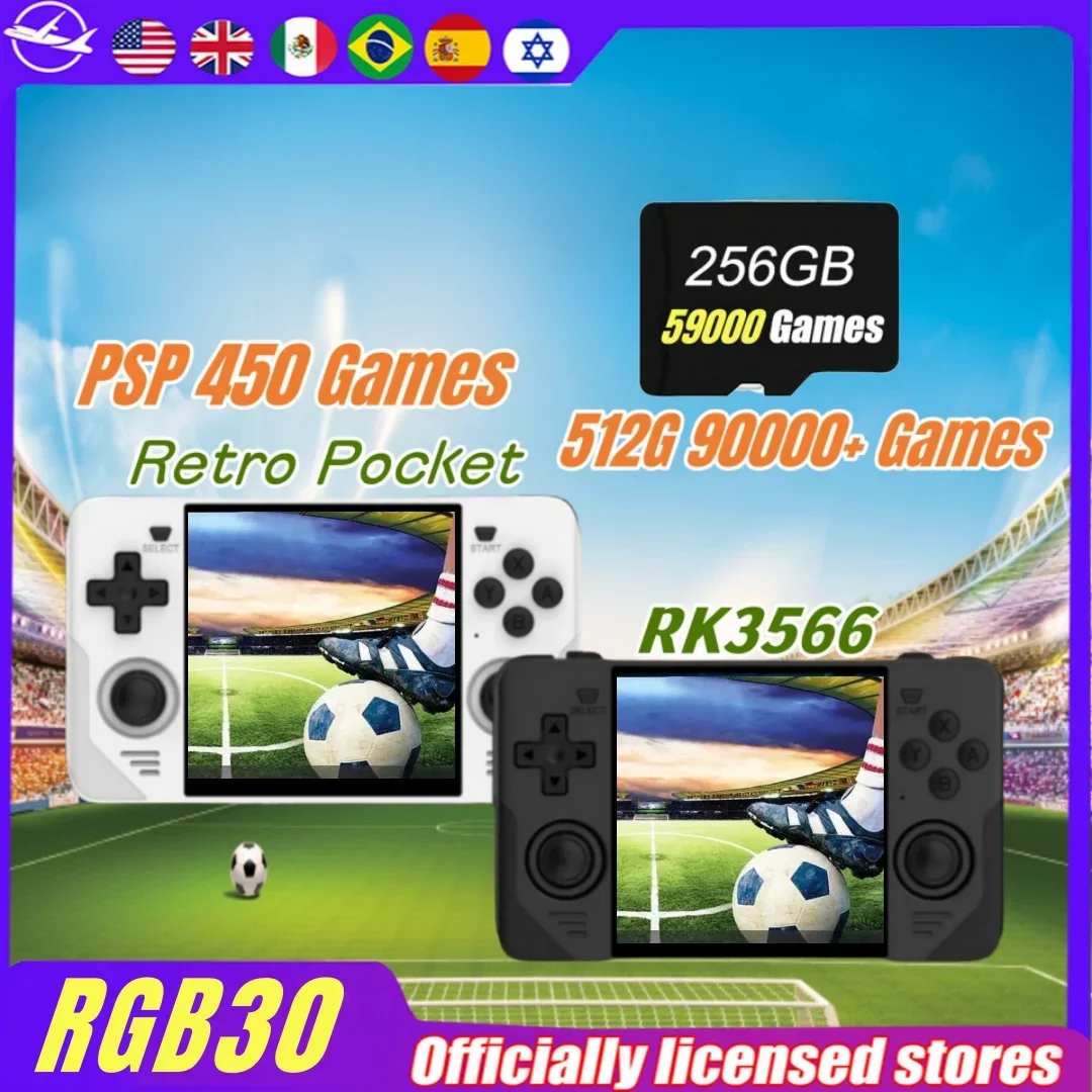 POWKIDDY RGB30 Portable Handheld Game Console Retro Pocket 4.0 Inch Screen Linux OS Portable Video Players PSP Game Console HDMI
POWKIDDY RGB30 Portable Handheld Game Console Retro Pocket 4.0 Inch Screen Linux OS Portable Video Players PSP Game Console HDMI