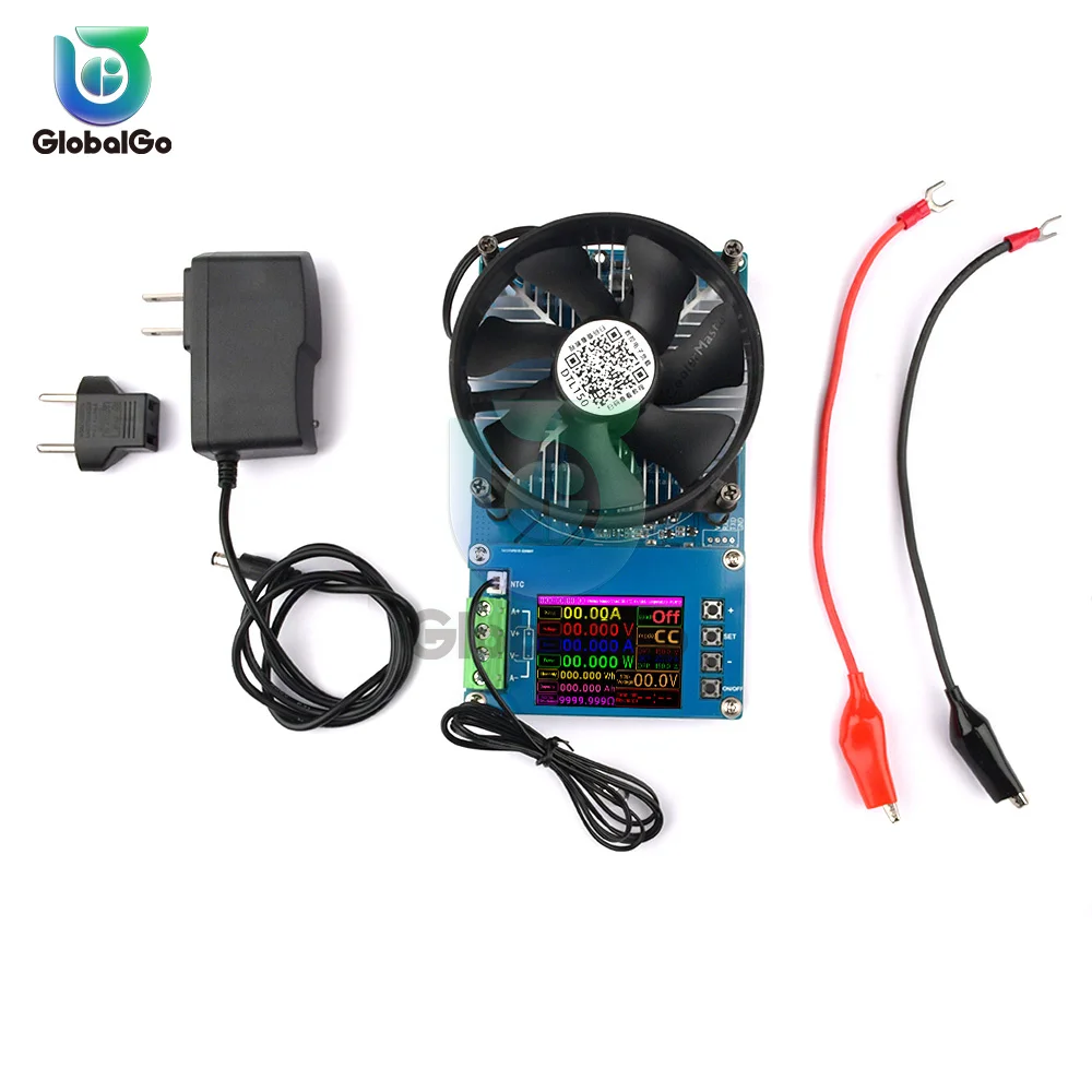 150W Digital battery capacity tester voltmeter adjustable constant current electronic load charger indicator EU Plug
150W Digital battery capacity tester voltmeter adjustable constant current electronic load charger indicator EU Plug