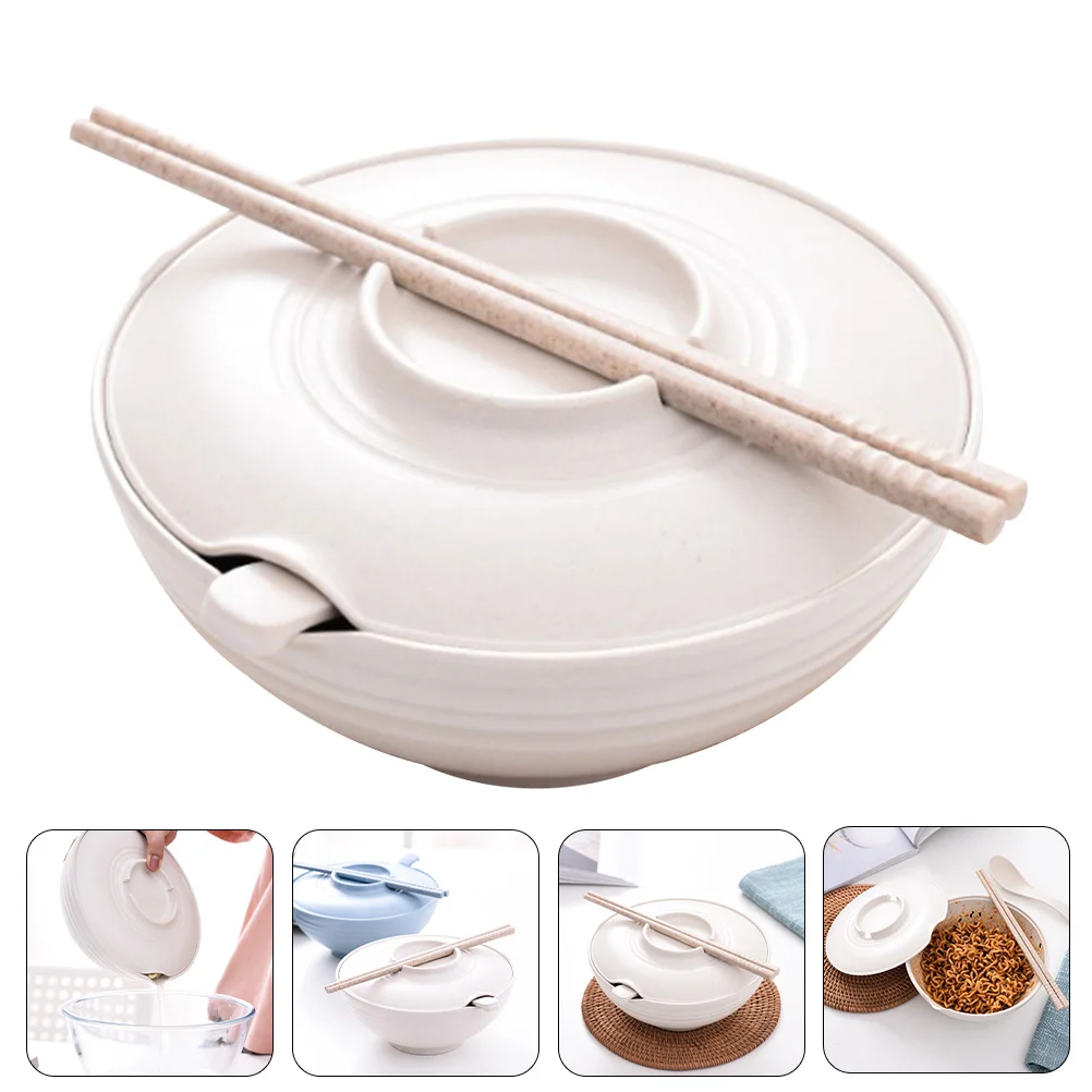 1 Set Microwave Microwave Safe Ramen Bowl With Chopsticks Ramen Bowl for Cooking Home Storage Kitchen
1 Set Microwave Microwave Safe Ramen Bowl With Chopsticks Ramen Bowl for Cooking Home Storage Kitchen