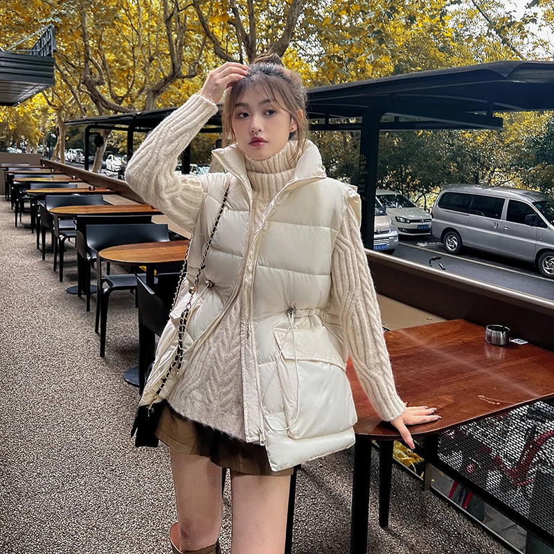 Korean Down Cotton Vest Women Wear 2022 Autumn and Winter New Fashion Loose Vest Casual Jacket
Korean Down Cotton Vest Women Wear 2022 Autumn and Winter New Fashion Loose Vest Casual Jacket