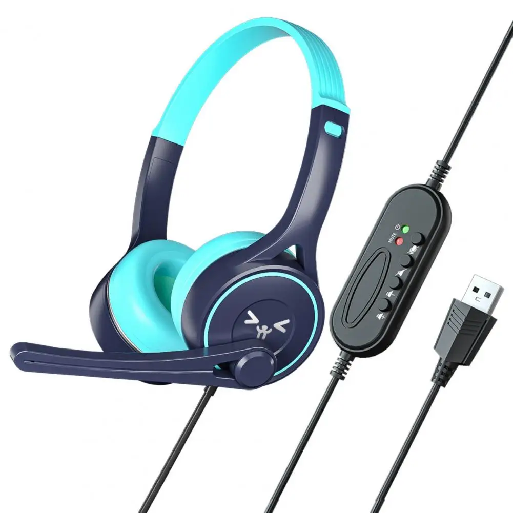 SY-G30 Wired Headphone Comfortable Noise Reduction Over-Ear Computer Headphone with Microphone for Online Course 
SY-G30 Wired Headphone Comfortable Noise Reduction Over-Ear Computer Headphone with Microphone for Online Course