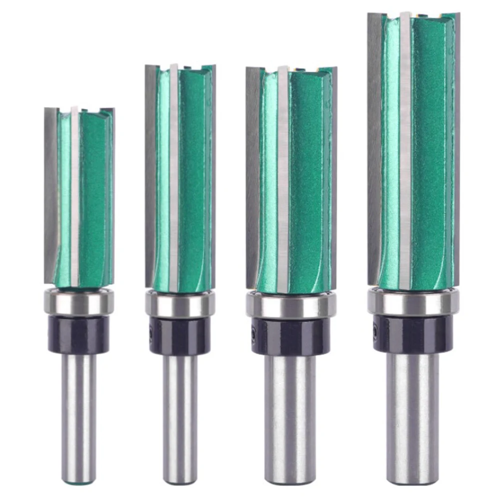 1pc 8/12MM Shank Flush Trim Router Bit With Bearing Steel Trimming Milling Cutter For Wood Bit End Mill Woodworking Tools
1pc 8/12MM Shank Flush Trim Router Bit With Bearing Steel Trimming Milling Cutter For Wood Bit End Mill Woodworking Tools