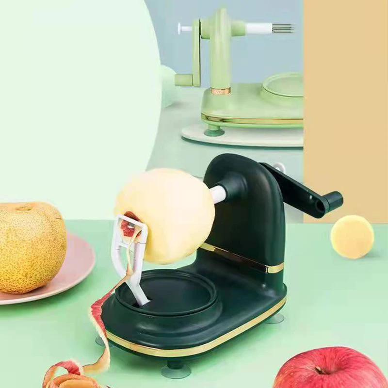 Multifunctional Hand-cranked Apple Peeler Stainless Fruit Peeler Slicing Machine Peeled Kit Creative Kitchen Portable Tools
Multifunctional Hand-cranked Apple Peeler Stainless Fruit Peeler Slicing Machine Peeled Kit Creative Kitchen Portable Tools