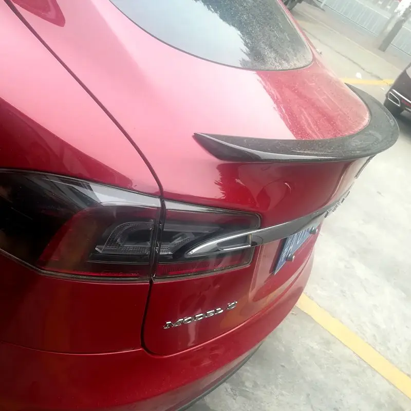 Car Styling For Tesla Model S 4 Door Sedan 2012 2013 2014 2015 2016 New Carbon Fiber Rear Spoiler Tail Trunk Wing Boot Molding
Car Styling For Tesla Model S 4 Door Sedan 2012 2013 2014 2015 2016 New Carbon Fiber Rear Spoiler Tail Trunk Wing Boot Molding