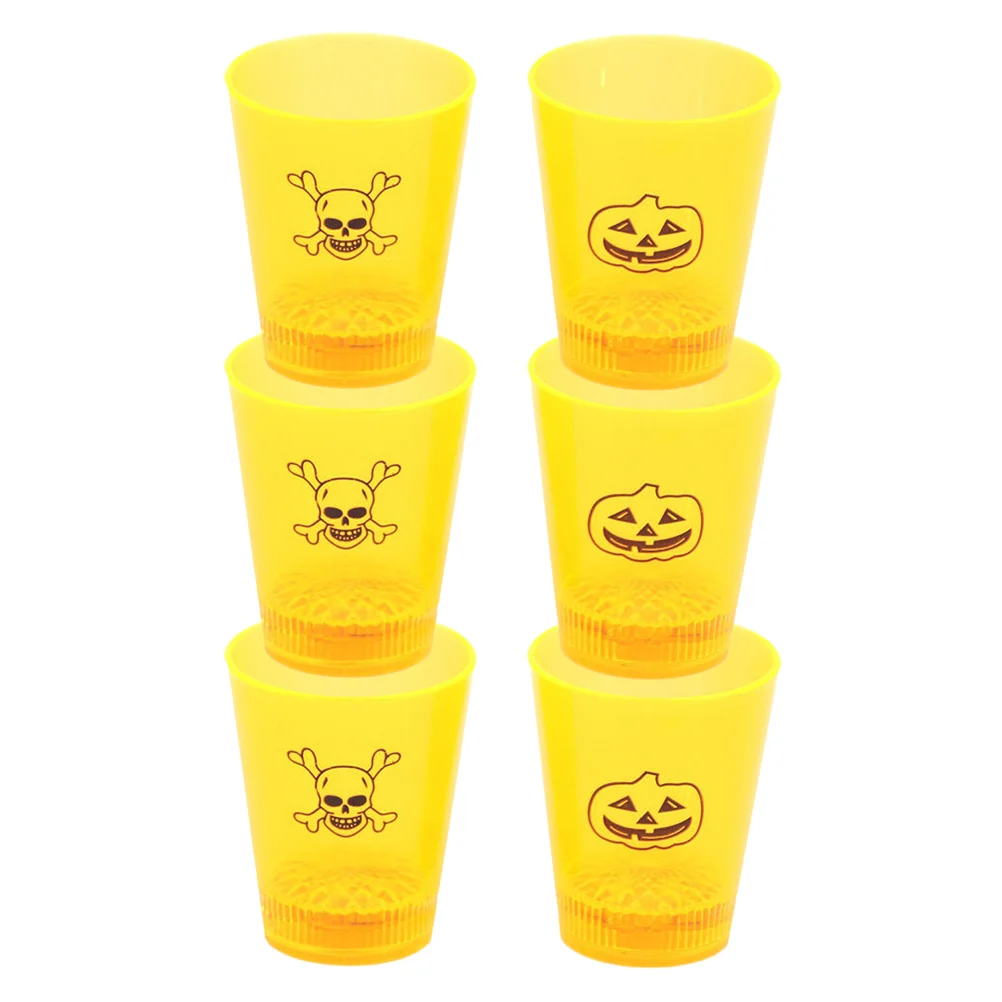 6Pcs Party Cups Luminous LED Cups Pumpkin Design Cups Prop
6Pcs Party Cups Luminous LED Cups Pumpkin Design Cups Prop