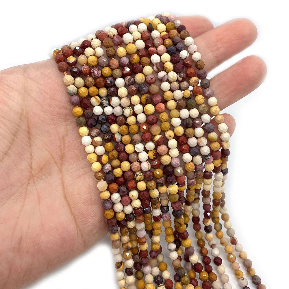 Exquisite Natural Stone Egg Yolk Faceted Round Beads 3-4mm Charm Fashion Jewelry Making DIY Necklace Earrings Bracelet Accessory
Exquisite Natural Stone Egg Yolk Faceted Round Beads 3-4mm Charm Fashion Jewelry Making DIY Necklace Earrings Bracelet Accessory