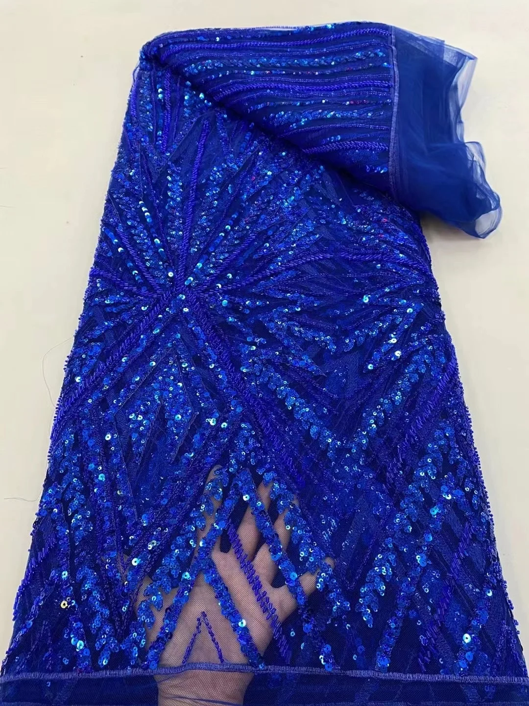 Royal blue Tulle Net Lace Fabric For Evening Dress Lace Fabric Hot Sale Glitter Tissus Tube Beads Lace Fabric Mesh Sequin Fabric
Royal blue Tulle Net Lace Fabric For Evening Dress Lace Fabric Hot Sale Glitter Tissus Tube Beads Lace Fabric Mesh Sequin Fabric