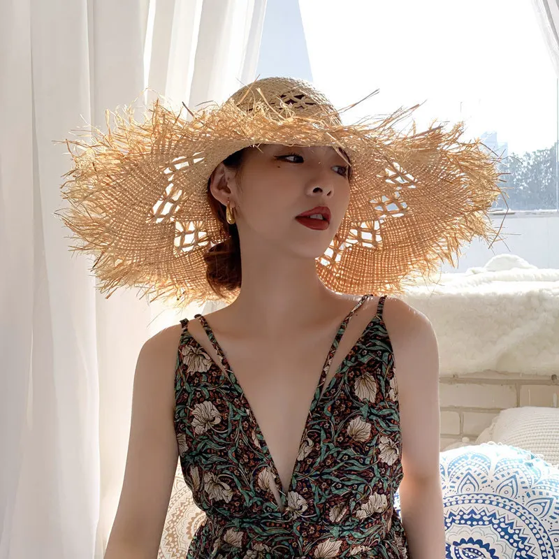 Women's Summer Lafite Beach Travel Straw Hat South Korea Beach Sun Hat Foldable Fashion Straw Hat 썬캡 Sun Hat
Women's Summer Lafite Beach Travel Straw Hat South Korea Beach Sun Hat Foldable Fashion Straw Hat 썬캡 Sun Hat