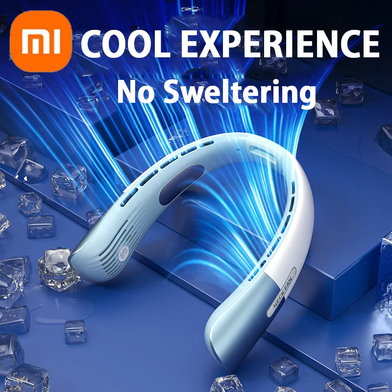 Xiaomi New Neck Fan Portable Neck Cooler USB Rechargeable Mini Electric Fan Small Neck Cooling Fan Bladeless Outdoor Fan 4000mah
Xiaomi New Neck Fan Portable Neck Cooler USB Rechargeable Mini Electric Fan Small Neck Cooling Fan Bladeless Outdoor Fan 4000mah