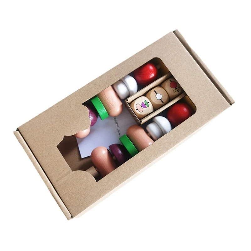 Montessori Educational Threading Toys Wooden Stringing Kitchen Food Lacing Beads Preschool Toy for Toddler Boys Girls
Montessori Educational Threading Toys Wooden Stringing Kitchen Food Lacing Beads Preschool Toy for Toddler Boys Girls