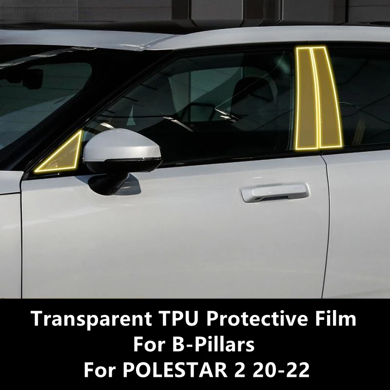 For POLESTAR 2 20-22 B-Pillars Transparent TPU Protective Film Anti-scratch Repair Accessories Refit
For POLESTAR 2 20-22 B-Pillars Transparent TPU Protective Film Anti-scratch Repair Accessories Refit