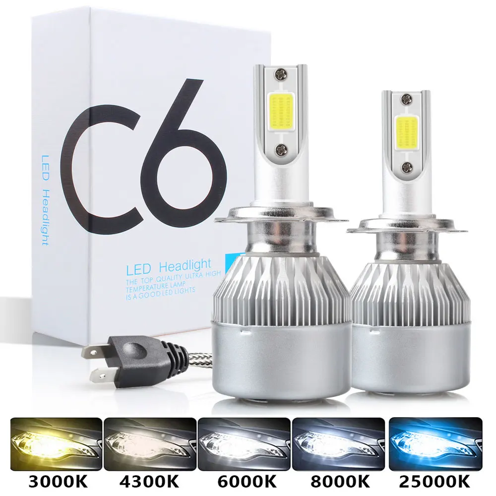 2 PCS Car Headlight Bulbs H1 H3 H4 H7 LED Headlamps 100W 880 H11 HB3 9005 HB4 9006 H13 Auto Fog Lights12V 24V Accessories
2 PCS Car Headlight Bulbs H1 H3 H4 H7 LED Headlamps 100W 880 H11 HB3 9005 HB4 9006 H13 Auto Fog Lights12V 24V Accessories