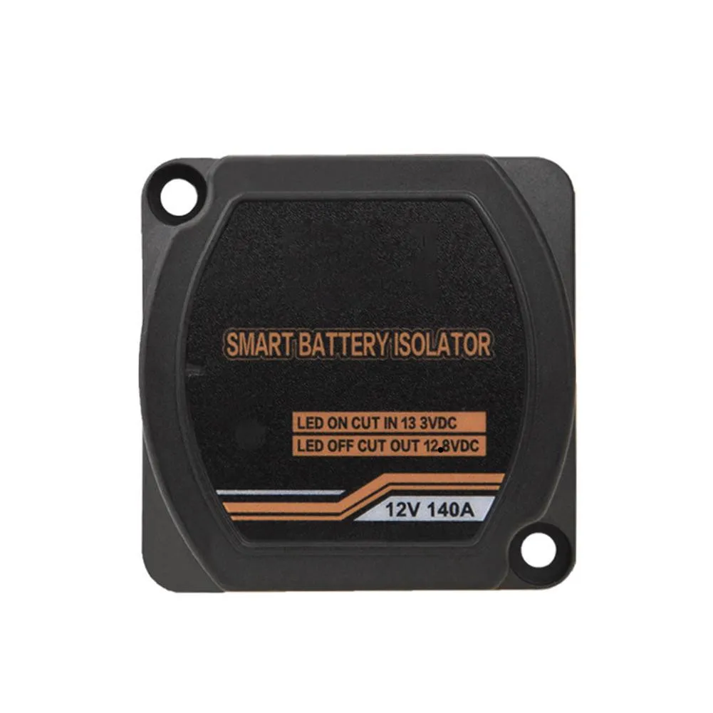 12V 140A Voltage Sensitive Split Charge Relay VSR Smart Charge Dual Battery Isolator For Camper Car RV Yacht Steamer
12V 140A Voltage Sensitive Split Charge Relay VSR Smart Charge Dual Battery Isolator For Camper Car RV Yacht Steamer