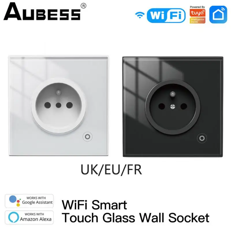 Tuya Wifi Wall Socket With On / Off Backlight Timer Switch Programmable Power Monitor Work With Alexa Google Home
Tuya Wifi Wall Socket With On / Off Backlight Timer Switch Programmable Power Monitor Work With Alexa Google Home