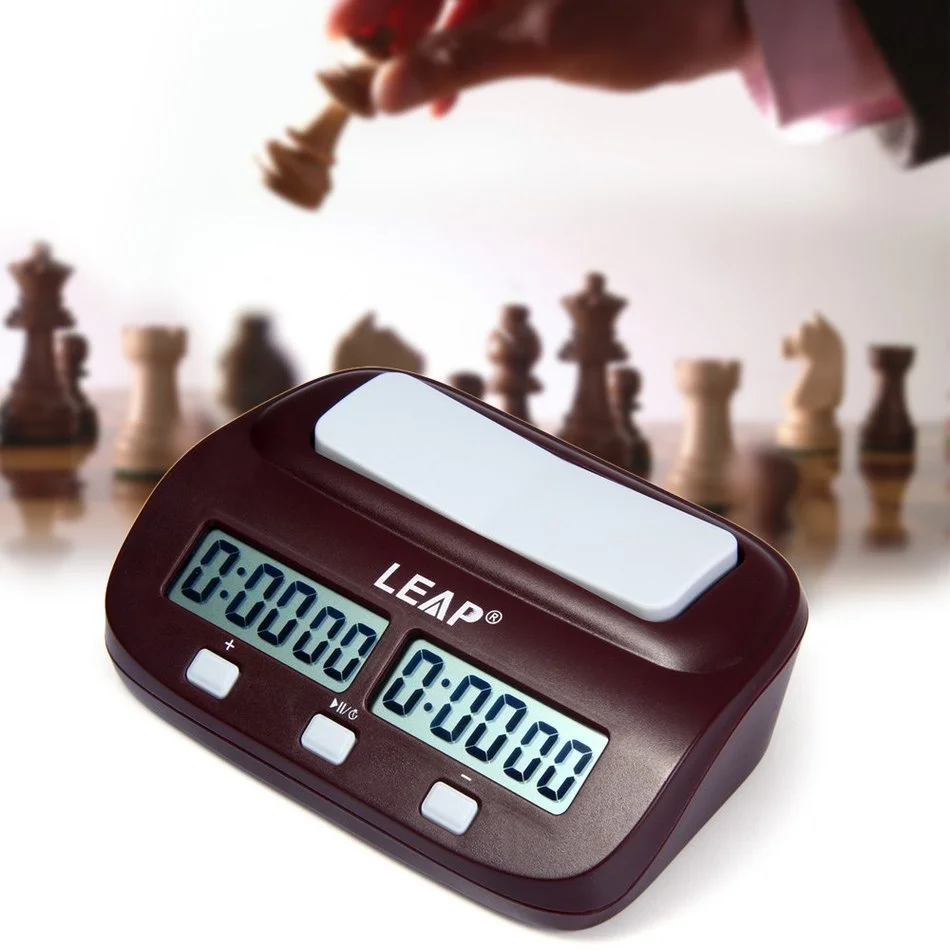 Professional Digital Chess Clock Count Up Down Timer Electronic Board Game Bonus Competition Master Tournament reloj ajedrez
Professional Digital Chess Clock Count Up Down Timer Electronic Board Game Bonus Competition Master Tournament reloj ajedrez
