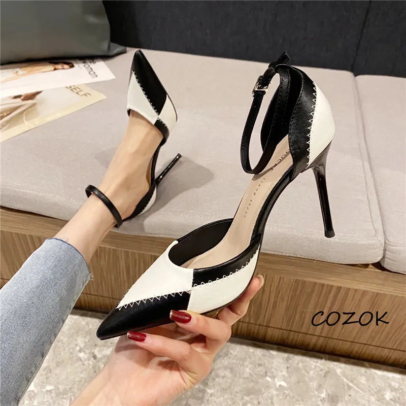 Sexy Patchwork Women Shoes OL Pumps 2022 Party Elegant High Heels Elegant
Sexy Patchwork Women Shoes OL Pumps 2022 Party Elegant High Heels Elegant