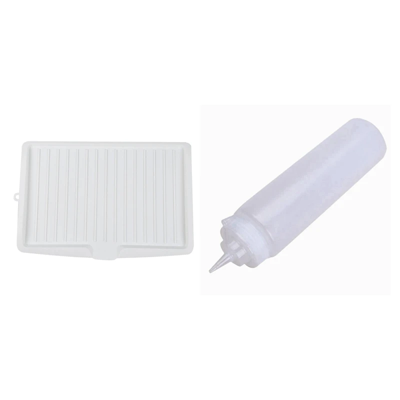 Plastic Dish Drainer Drip Tray Plate Cutlery Rack Kitchen Sink Rack Holder With Sauce Squeeze Bottle Dispenser
Plastic Dish Drainer Drip Tray Plate Cutlery Rack Kitchen Sink Rack Holder With Sauce Squeeze Bottle Dispenser