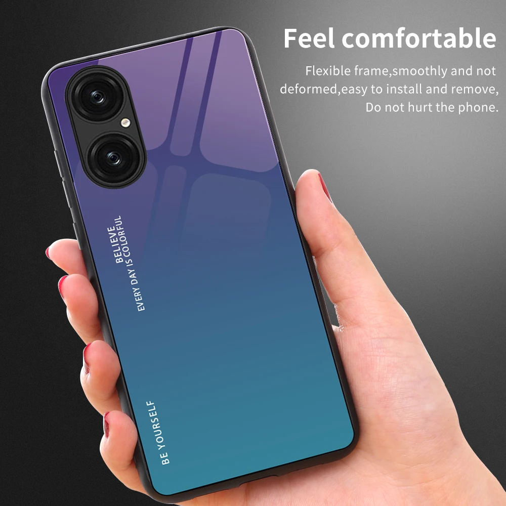 Gradient Glass Case For Huawei P50Pro P40Pro P30lite P20Pro Dazzle Color shell Tempered Glass Cover For Mate40Pro 30PRO 20LITE
Gradient Glass Case For Huawei P50Pro P40Pro P30lite P20Pro Dazzle Color shell Tempered Glass Cover For Mate40Pro 30PRO 20LITE