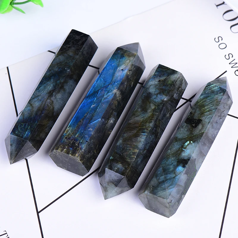 100% Natural Labrador Tower Reflective and colorful Healing Crystal Point Ornaments Room Decor Home Decoration Energy Ore Gift
100% Natural Labrador Tower Reflective and colorful Healing Crystal Point Ornaments Room Decor Home Decoration Energy Ore Gift