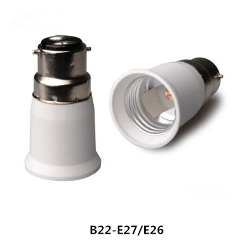 

Цоколь-переходник b22 в e27, держатель лампы из огнестойкого материала, адаптер стандартного типа лампы