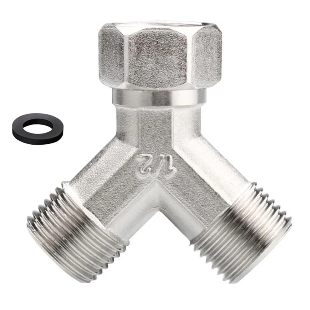 1/2" 3 Ways Connector Y Shape Splitter Connector Dishwasher Drain Hose Adapter For Washing Machine Pipe Fitting
1/2" 3 Ways Connector Y Shape Splitter Connector Dishwasher Drain Hose Adapter For Washing Machine Pipe Fitting