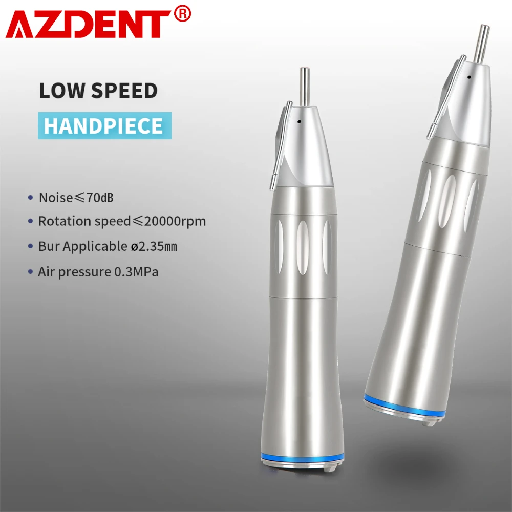 AZDENT Dental 1:1 Optic Fiber Low Speed Handpiece Surgical Straight Handpiece Inner 2022 Cooling Spary Dentistry Equipment Tools
AZDENT Dental 1:1 Optic Fiber Low Speed Handpiece Surgical Straight Handpiece Inner 2022 Cooling Spary Dentistry Equipment Tools