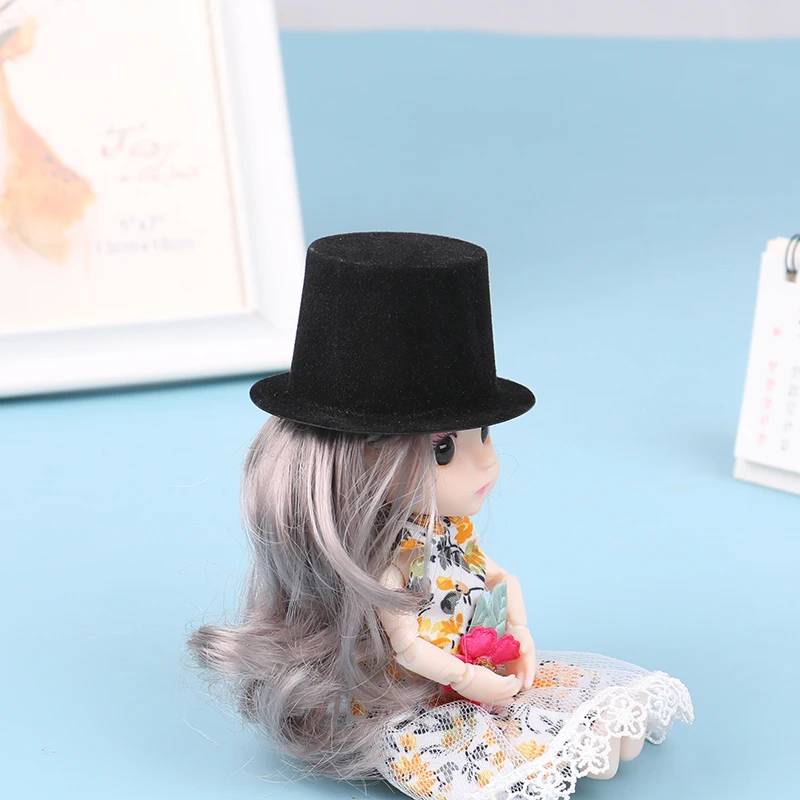 10Pcs 1:12 Dollhouse Miniature Simulation Black Bowler Hat PVC Flocked Hat DIY Dolls Fashion Accessories Home Decor Ornament
10Pcs 1:12 Dollhouse Miniature Simulation Black Bowler Hat PVC Flocked Hat DIY Dolls Fashion Accessories Home Decor Ornament