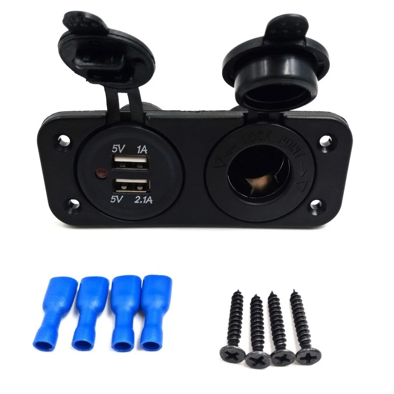 2022 12V Dual USB Car Cigarette Lighter Socket Splitter 12V Charger Power Adapter Outlet Accessories New Arrival
2022 12V Dual USB Car Cigarette Lighter Socket Splitter 12V Charger Power Adapter Outlet Accessories New Arrival