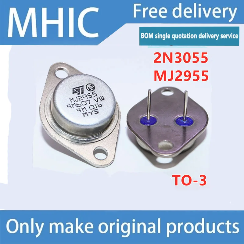 Золотое уплотнение MJ2955G MJ2955 2N2955, в паре с выделенным преобразователем высокой мощности 2N3055, 10 шт./лот
Золотое уплотнение MJ2955G MJ2955 2N2955, в паре с выделенным преобразователем высокой мощности 2N3055, 10 шт./лот