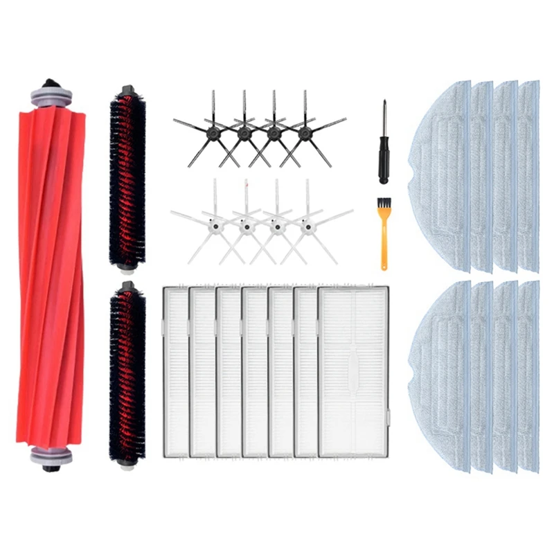 For Roborock S7 Maxv Ultra Robot Vacuum Cleaner Rolling Brush Side Brush HEPA Filter Rag Replacement Parts Accessories
For Roborock S7 Maxv Ultra Robot Vacuum Cleaner Rolling Brush Side Brush HEPA Filter Rag Replacement Parts Accessories