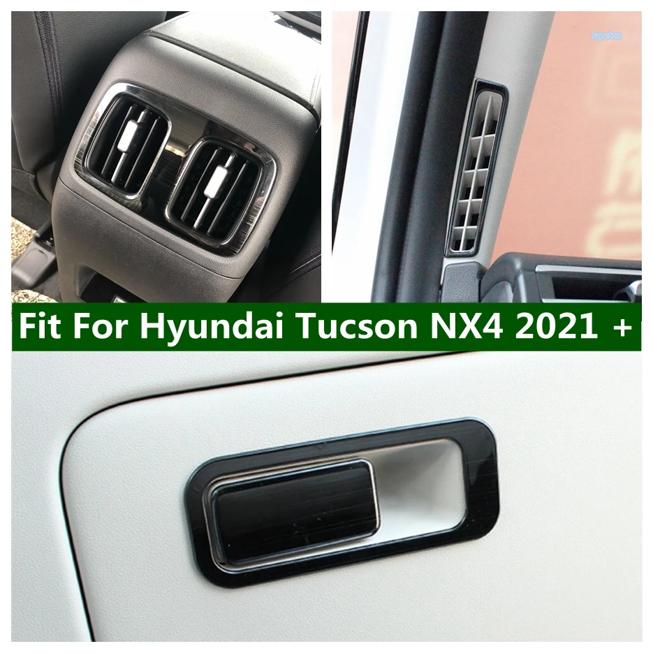 Gloves Box Handle Buckle Cover Trim Air Conditioning AC Outlet Vent Frame For Hyundai Tucson NX4 2021 2022 Interior Refit Kit
Gloves Box Handle Buckle Cover Trim Air Conditioning AC Outlet Vent Frame For Hyundai Tucson NX4 2021 2022 Interior Refit Kit