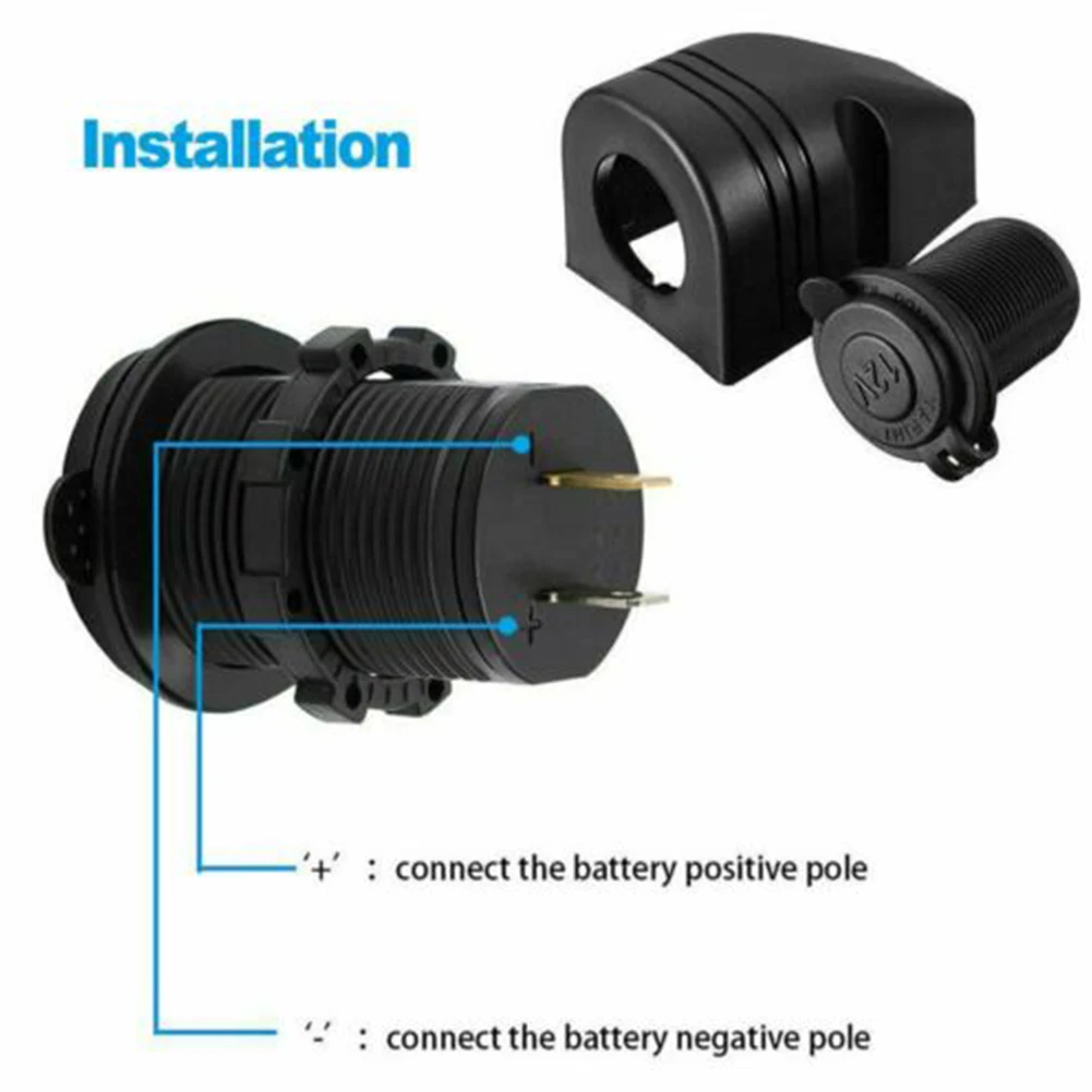 Brand New Durable High Quality Indoor Garden Power Socket Power Plug Black Accessories Cigar Lighter Socket Parts
Brand New Durable High Quality Indoor Garden Power Socket Power Plug Black Accessories Cigar Lighter Socket Parts