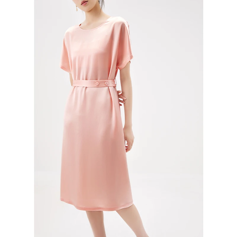 Shuchan Formal Straight Dress with Belt Vestidos Elegantes Para Mujer Mid-Calf Raglan Sleeve O-Neck Acetate Polyester
Shuchan Formal Straight Dress with Belt Vestidos Elegantes Para Mujer Mid-Calf Raglan Sleeve O-Neck Acetate Polyester