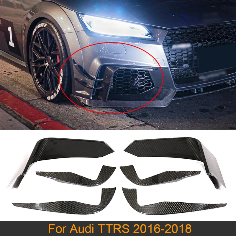 Разветвители для переднего бампера автомобиля для Audi TTRS 2016 2017 2018, передний бампер, вентиляционное отверстие, крылья, вентиляционные отверст...
Разветвители для переднего бампера автомобиля для Audi TTRS 2016 2017 2018, передний бампер, вентиляционное отверстие, крылья, вентиляционные отверст...