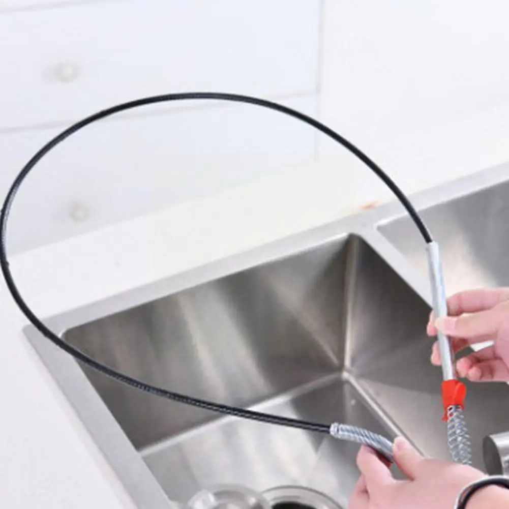 100cm Pipe Dredge Pipeline Cleaner Household Bathroom Sewer Cleaning Bendable Sink Drainage Kitchen Bathtub Gripper Sewage H2a5
100cm Pipe Dredge Pipeline Cleaner Household Bathroom Sewer Cleaning Bendable Sink Drainage Kitchen Bathtub Gripper Sewage H2a5