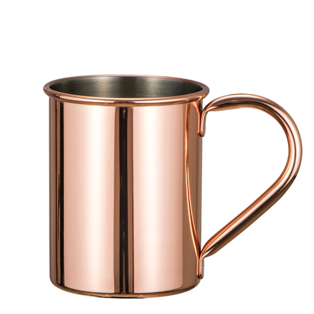 420ml Copper Plating Coffee Cup Stainless Steel Cocktail Glass Thickened Handle Mug For Enhance Drink Flavor Kitchen Accessories
420ml Copper Plating Coffee Cup Stainless Steel Cocktail Glass Thickened Handle Mug For Enhance Drink Flavor Kitchen Accessories