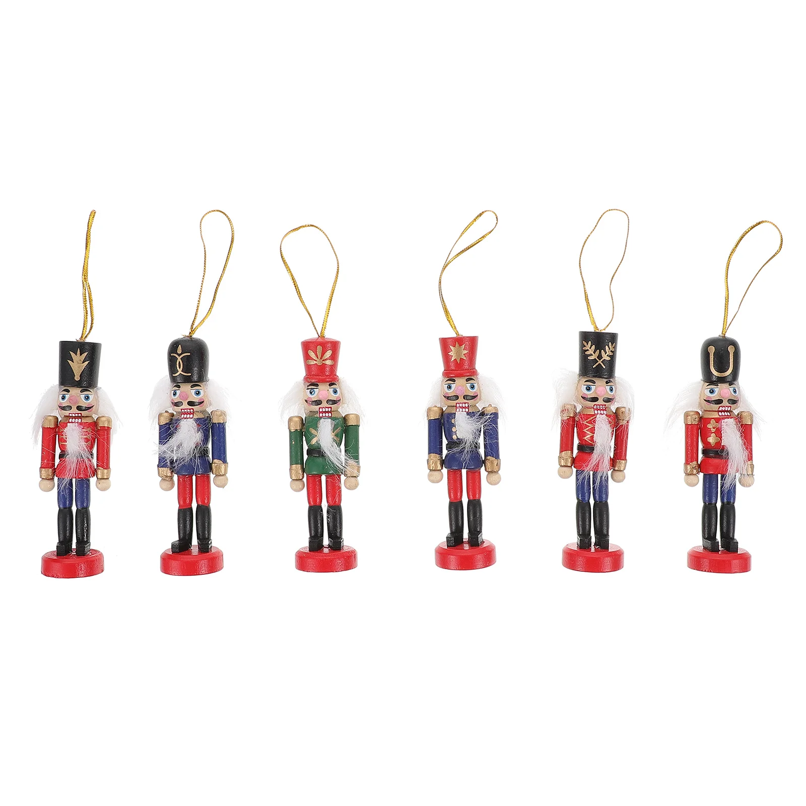Wooden Nutcracker Figures Christmas Tree Hanging Nutcracker Wood Nutcracker Miniature Toys Collectible Wooden Nutcracker
Wooden Nutcracker Figures Christmas Tree Hanging Nutcracker Wood Nutcracker Miniature Toys Collectible Wooden Nutcracker