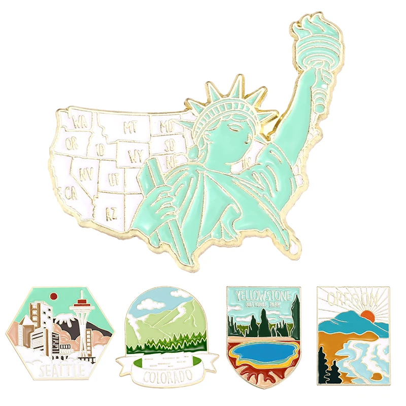 Outdoor Landscape Enamel Pins Mountain Peak River Cartoon Fun Landscape Picture Clothes Bag Alloy Brooches Badge Jewelry Gift
Outdoor Landscape Enamel Pins Mountain Peak River Cartoon Fun Landscape Picture Clothes Bag Alloy Brooches Badge Jewelry Gift