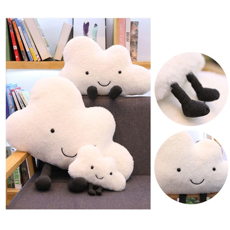 25/50cm Plush Pillow Cloud Stuffed Throw Pillow for House Decors Cute Face Soft Comfort Sleeping Toy Kids Room Decor
25/50cm Plush Pillow Cloud Stuffed Throw Pillow for House Decors Cute Face Soft Comfort Sleeping Toy Kids Room Decor