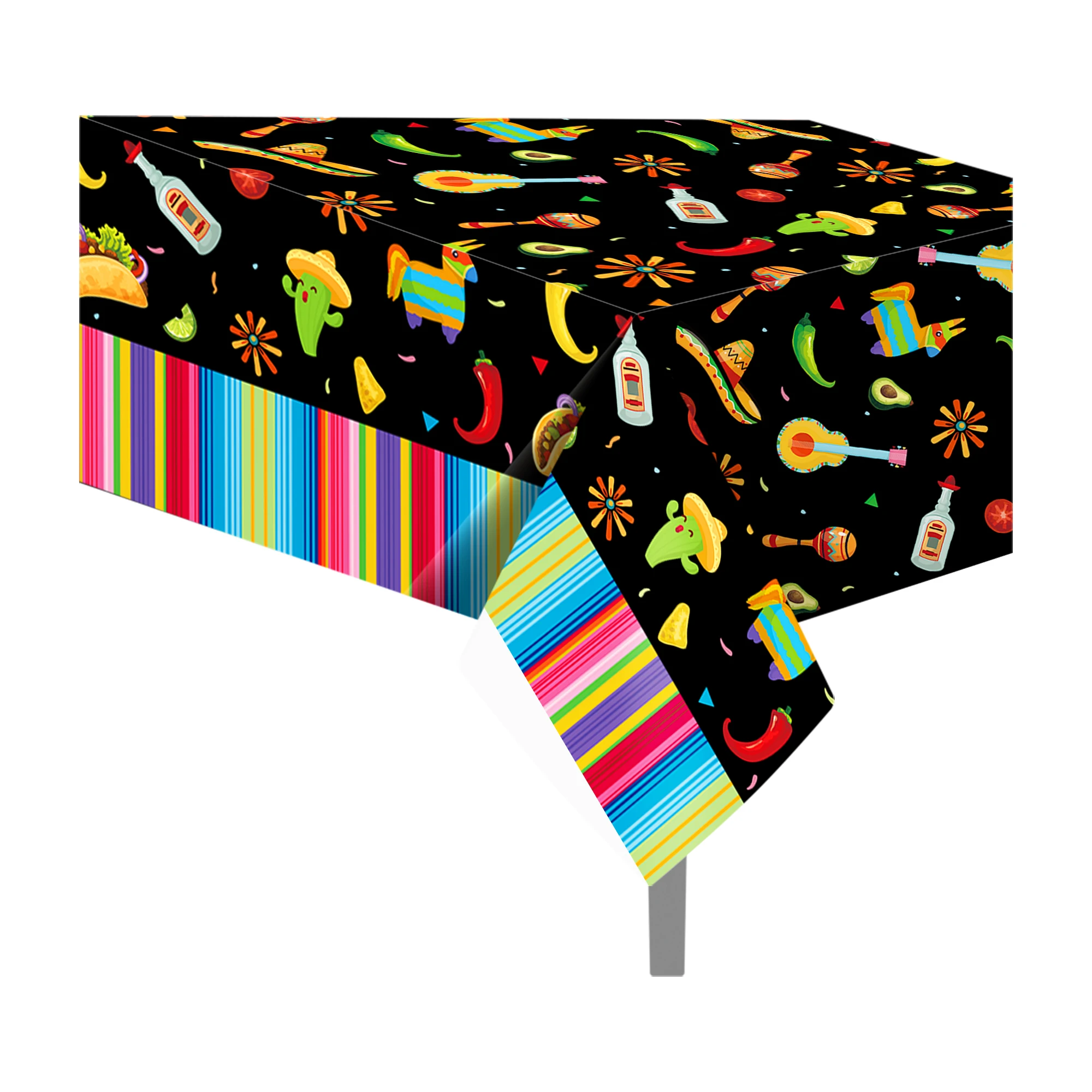 130*220cm Cartoon Mexican Cinco De Mayo Cactus Birthday Party Disposable Tablecovers Tablecloths Kitchen Placement Decorations
130*220cm Cartoon Mexican Cinco De Mayo Cactus Birthday Party Disposable Tablecovers Tablecloths Kitchen Placement Decorations