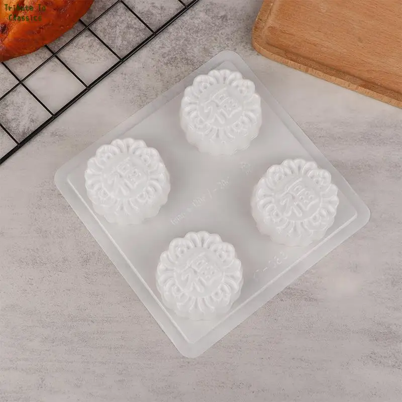 1Pc 4 Cavity Fu Word Shape Mooncake Mold Plastic Chocolate Pastry Mold DIY Handmade Soap Pudding Moon Cake Mold Kitchen Gadgets
1Pc 4 Cavity Fu Word Shape Mooncake Mold Plastic Chocolate Pastry Mold DIY Handmade Soap Pudding Moon Cake Mold Kitchen Gadgets