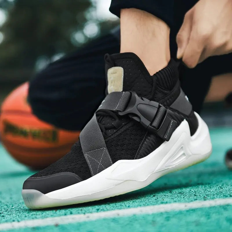 2022 Mens Basketball Shoes Outdoor Sports Breathable Sock Shoes Men Sneakers Cushioning Male Anti-slip Size 39-46 Zapatos Hombre
2022 Mens Basketball Shoes Outdoor Sports Breathable Sock Shoes Men Sneakers Cushioning Male Anti-slip Size 39-46 Zapatos Hombre