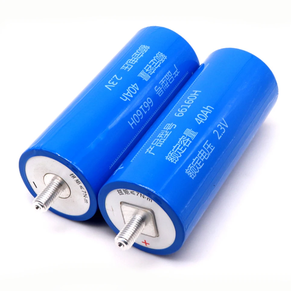 New LTO 66160 2.3v 40Ah Lithium Titanate Battery Cell 2.3v 66160 10C 400A 66210 for Diy Pack 12v 14.4v Power Long Cycle Life
New LTO 66160 2.3v 40Ah Lithium Titanate Battery Cell 2.3v 66160 10C 400A 66210 for Diy Pack 12v 14.4v Power Long Cycle Life