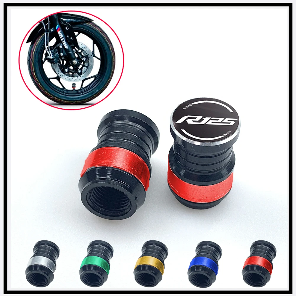 For Yamaha YZF-R125 R125 CNC Aluminum Motorcycle Accessories Valve Stem Cap Set Case
For Yamaha YZF-R125 R125 CNC Aluminum Motorcycle Accessories Valve Stem Cap Set Case