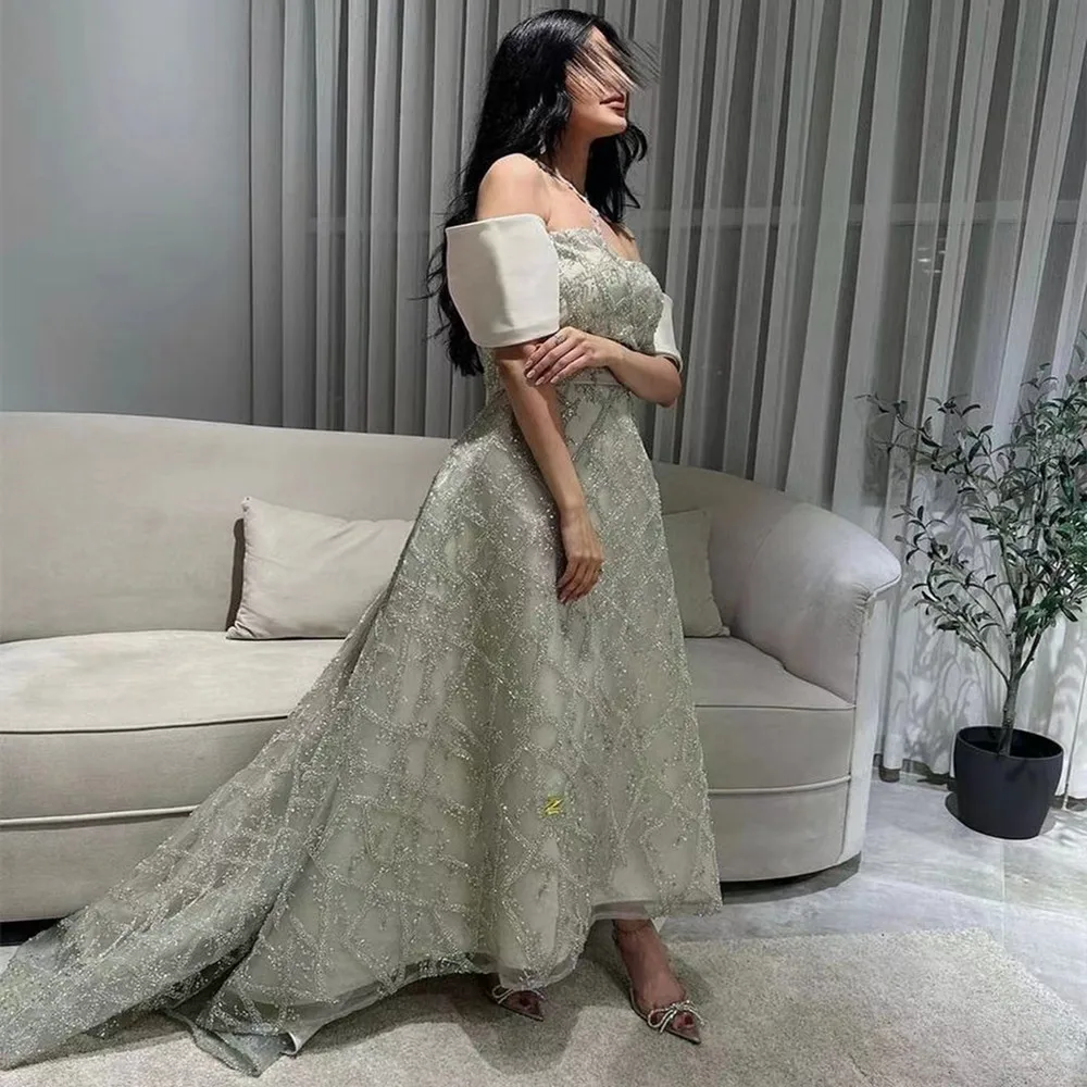Luxury A Line Long Sweep Prom Dresses for Women Saudi Arabia Sweetheart Off Shoulder Special Banquet Ladies Wear Evening Gowns
Luxury A Line Long Sweep Prom Dresses for Women Saudi Arabia Sweetheart Off Shoulder Special Banquet Ladies Wear Evening Gowns