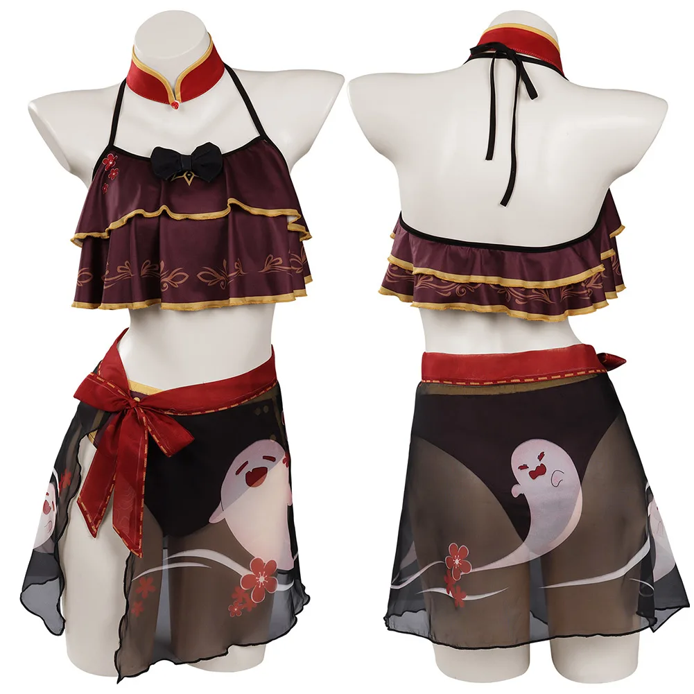 Genshin Impact Swimsuit Cosplay Costume Women Bikini Top Shorts Cloak Outfits Halloween Carnival Suits
Genshin Impact Swimsuit Cosplay Costume Women Bikini Top Shorts Cloak Outfits Halloween Carnival Suits
