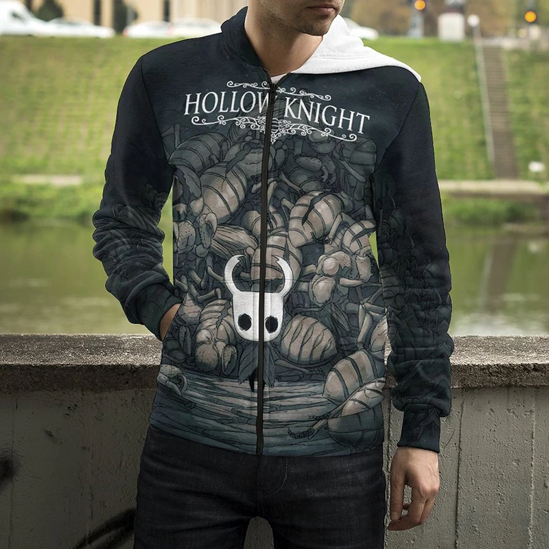New Fashion Anime 3D Printed Hooded Sweatshirts Hollow Knight Zip Hoodies Men Women Casual Cool Streetwear Zip Up Hoodie
New Fashion Anime 3D Printed Hooded Sweatshirts Hollow Knight Zip Hoodies Men Women Casual Cool Streetwear Zip Up Hoodie