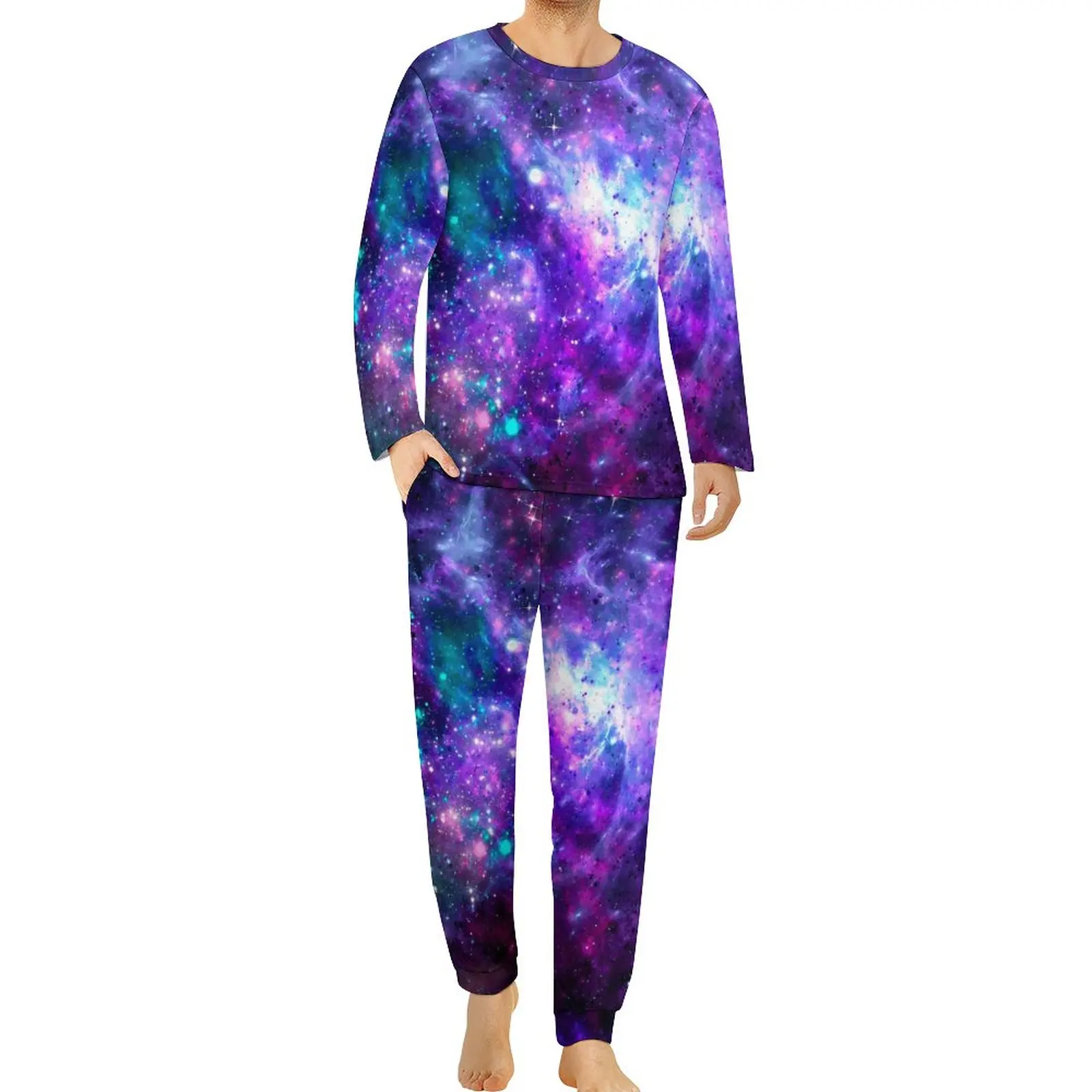 Fantasy Galaxy Pajamas Autumn Cosmic Space Purple Bedroom Nightwear Men Two Piece Graphic Long Sleeve Cool Oversize Pajama Sets
Fantasy Galaxy Pajamas Autumn Cosmic Space Purple Bedroom Nightwear Men Two Piece Graphic Long Sleeve Cool Oversize Pajama Sets